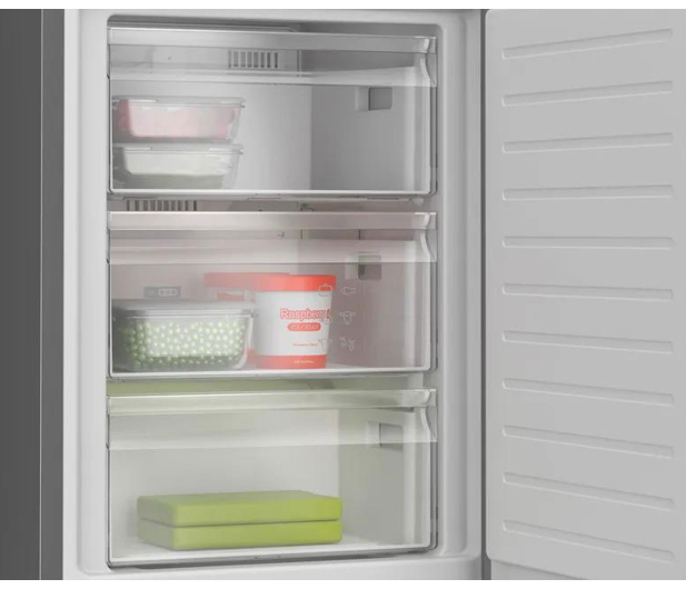 Lodówka Bosch KGN39OCAF PerfectFit No Frost 203cm Ciemny Inox Klasa A 29dB 363L - 1343494 - zdjęcie 9